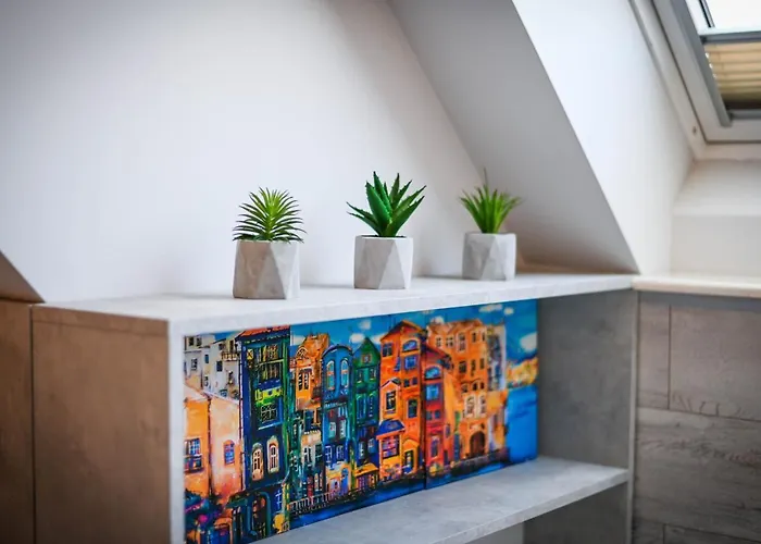 Apartment Cloud 6 -top Center,360° View,free Private Parking *